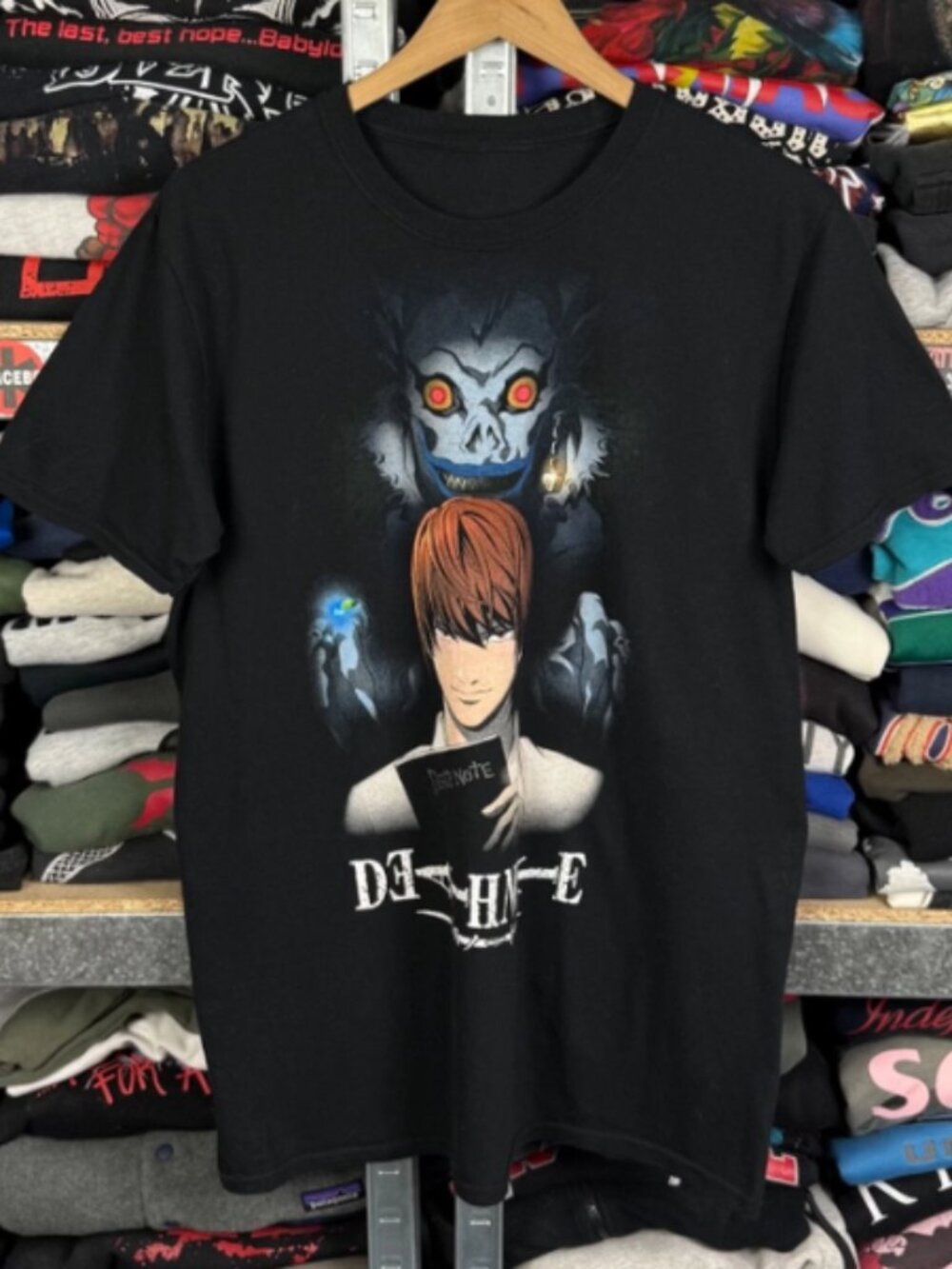 Black DEATH NOTE ANIME T-SHIRT